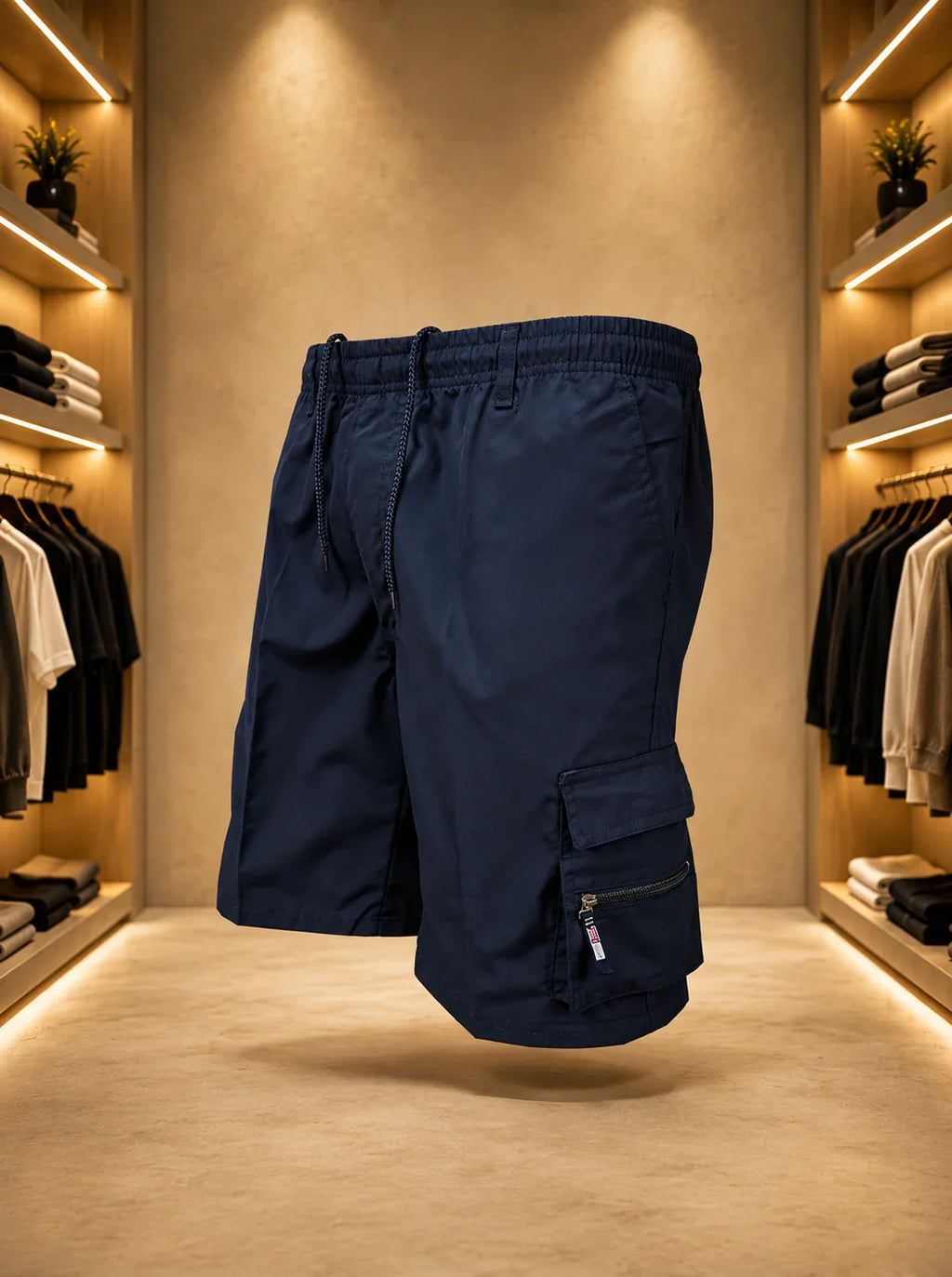 Pantalones cortos tácticos militares.