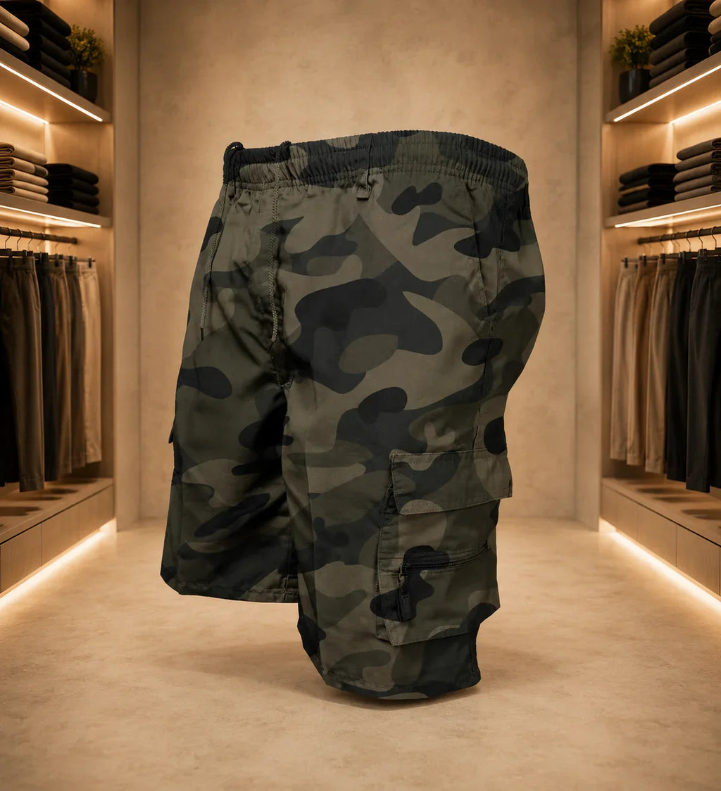 Pantalones cortos tácticos militares.