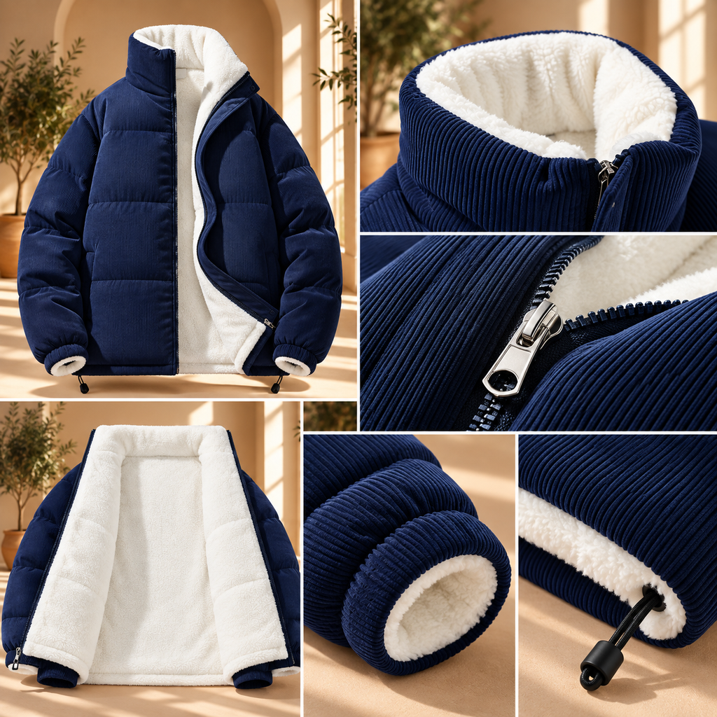 Chaqueta Reversible Dúo de Pana