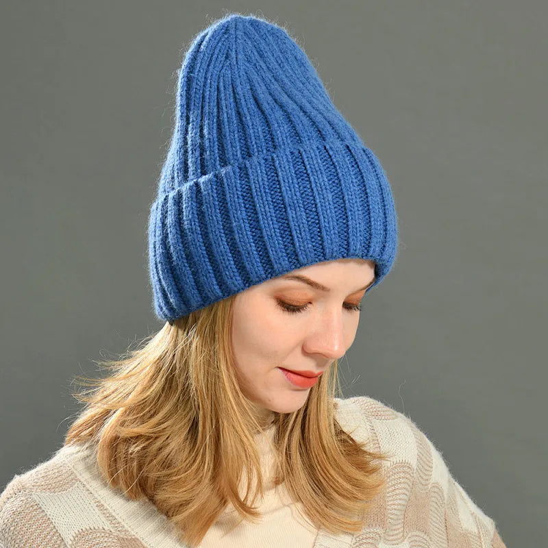 Gorro acogedor de satén de seda