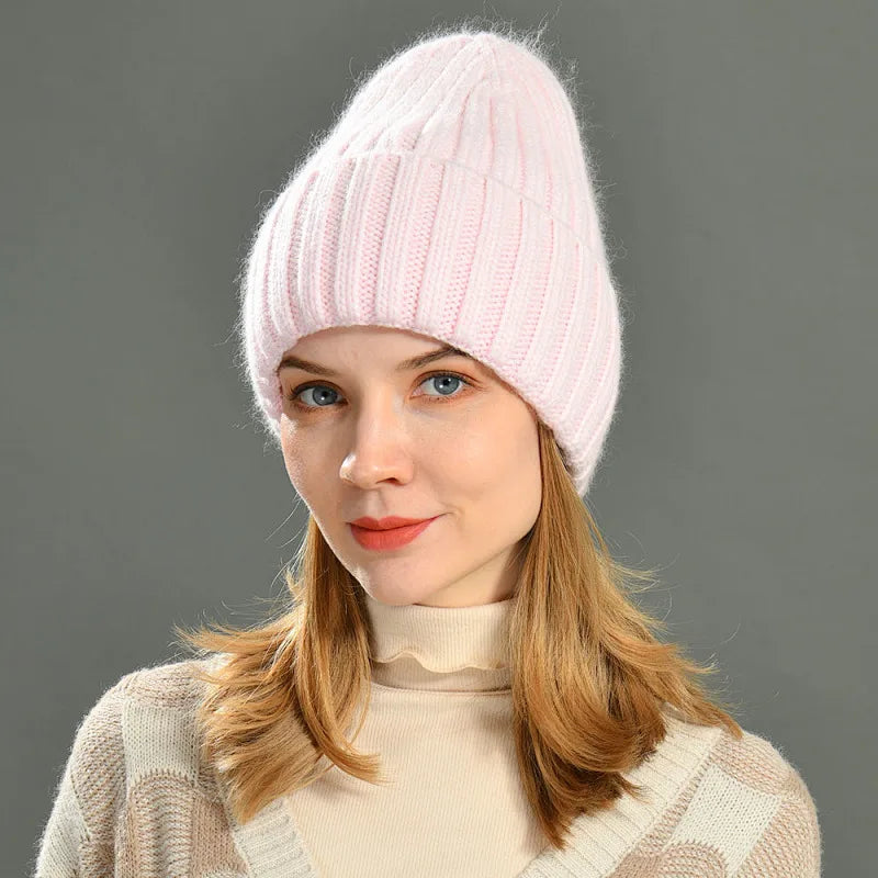 Gorro acogedor de satén de seda